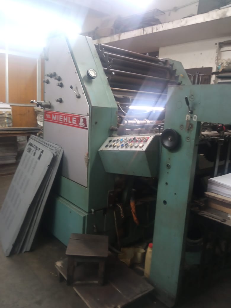 SINGLE COLOUR OFFSET MACHINE 