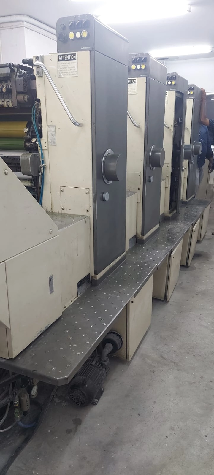 Mitsubishi daiya 1F Four Colour Offset Printing Machine For Sale 
